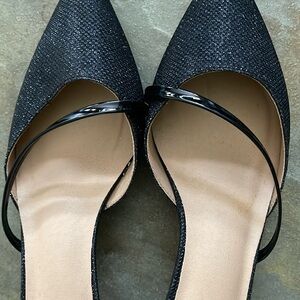 Siding dress shoes Women’s 10 black new without the box